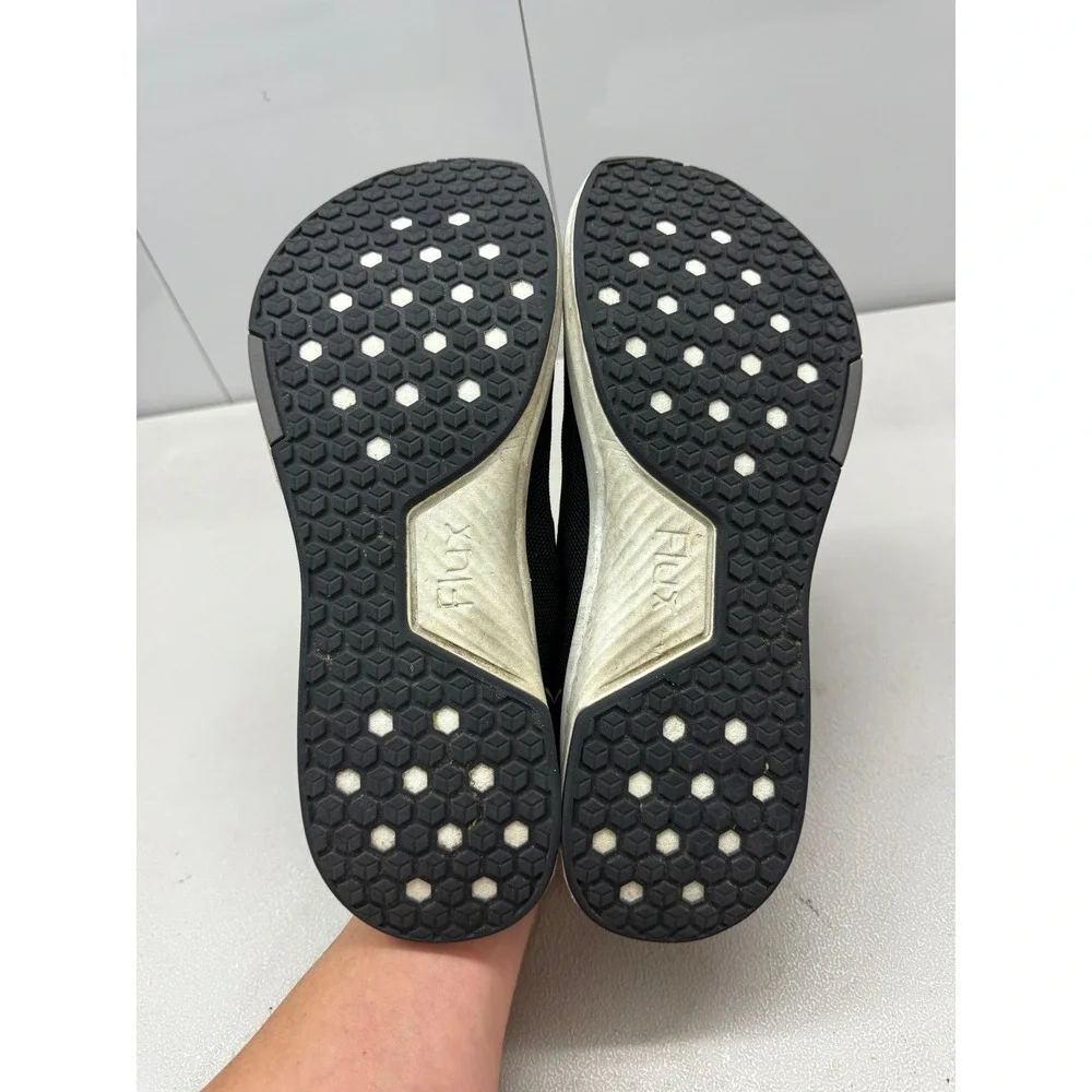Flux Footwear Adapt Mens 10.5 Womens 12 Black Knit Minimalist Training Shoes